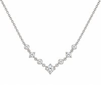 Necklace Crivelli Woman in White Gold Diamante 370-XN6546